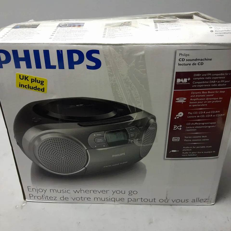 BOXED PHILIPS AZB600 CD SOUNDMACHINE