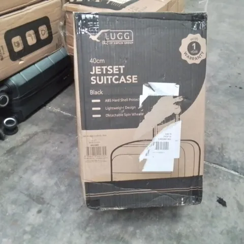 BOXED LUGG - 40CM JETSET SUITCASE BLACK