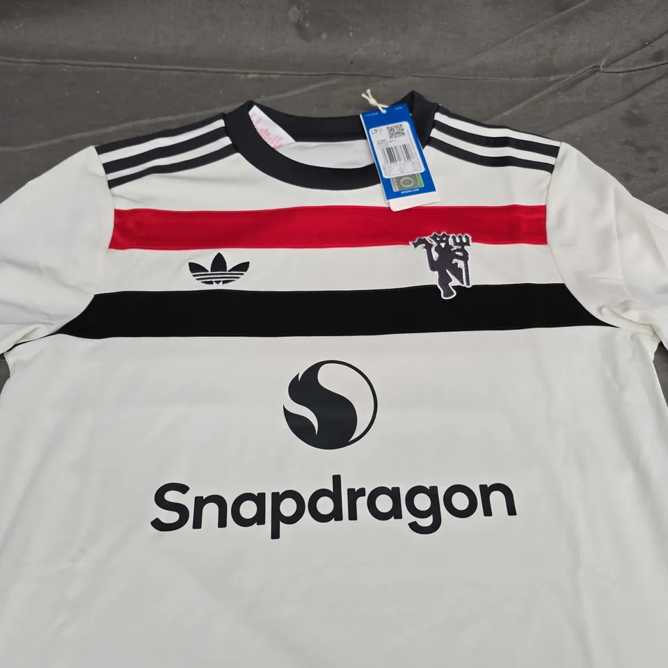 MANCHESTER UNITED FC AWAY JERSEY - AGES 13/14 YEARS