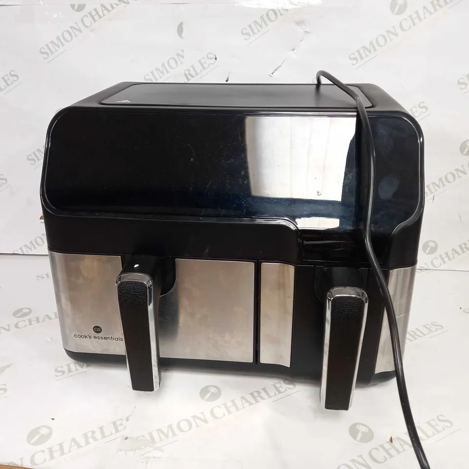 COOK'S ESSENTIALS 7.7L DUAL AIR FRYER