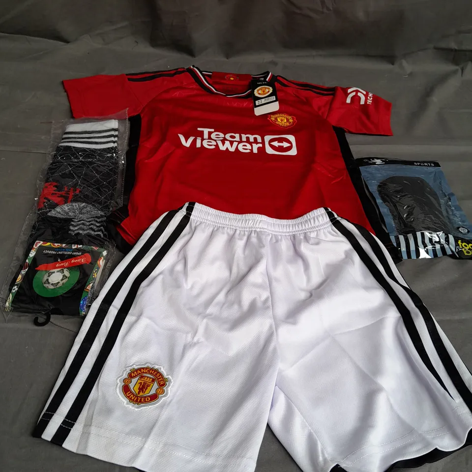 FULL MANCHESTER UNITED KIDS KIT SIZE 22