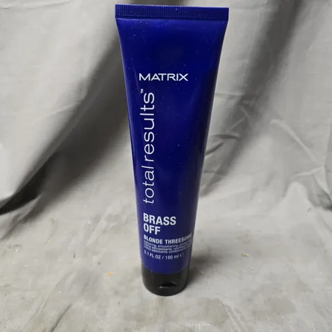 APPROXIMATELY 10 MATRIX TOTAL RESULTS BRASS OFF BLONDE THREESOME CREAM (150ML) - COLLECTION ONLY