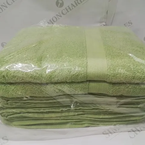 BRAND NEW TOWEL BUNDLE -LIME GREEN-
