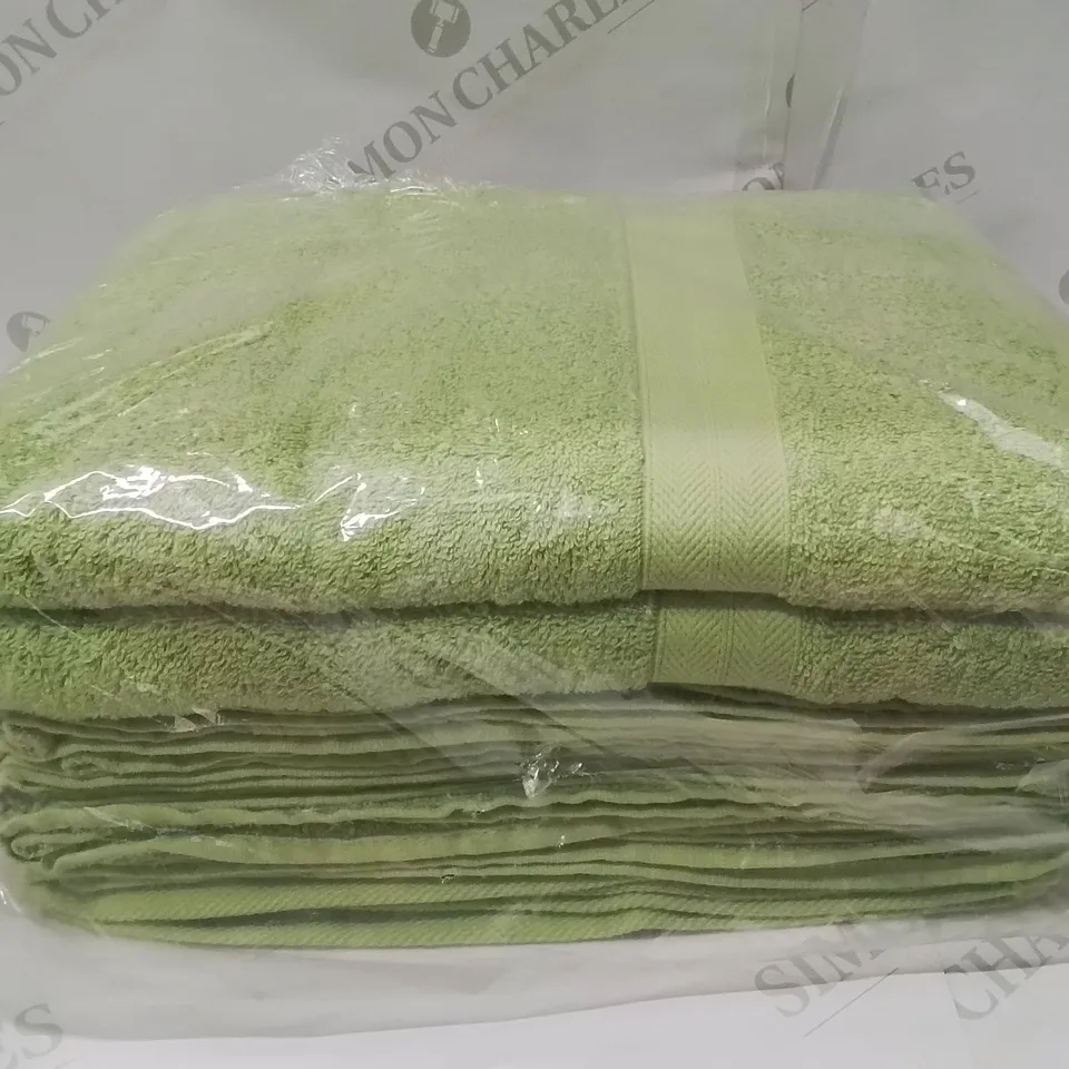 BRAND NEW TOWEL BUNDLE -LIME GREEN-