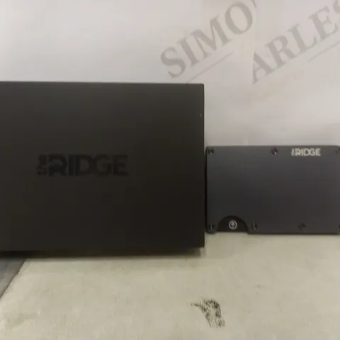 THE RIDGE BLACK WALLET