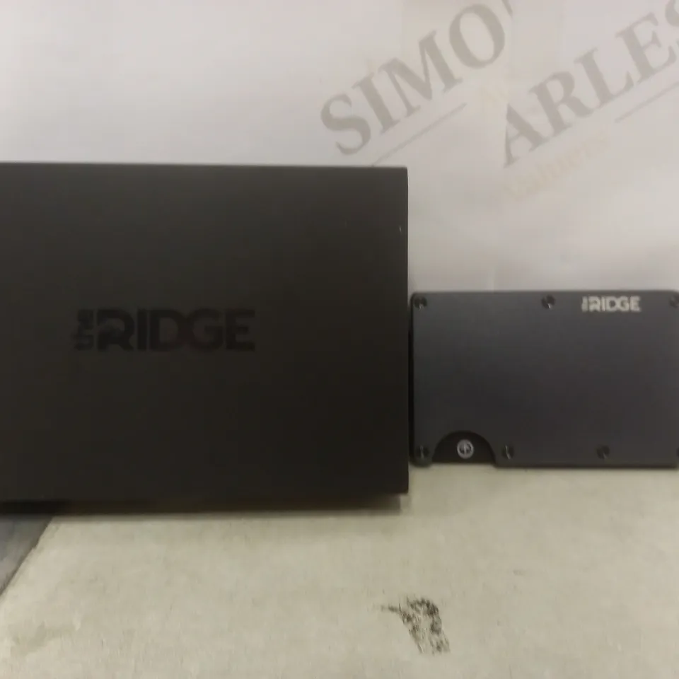 THE RIDGE BLACK WALLET