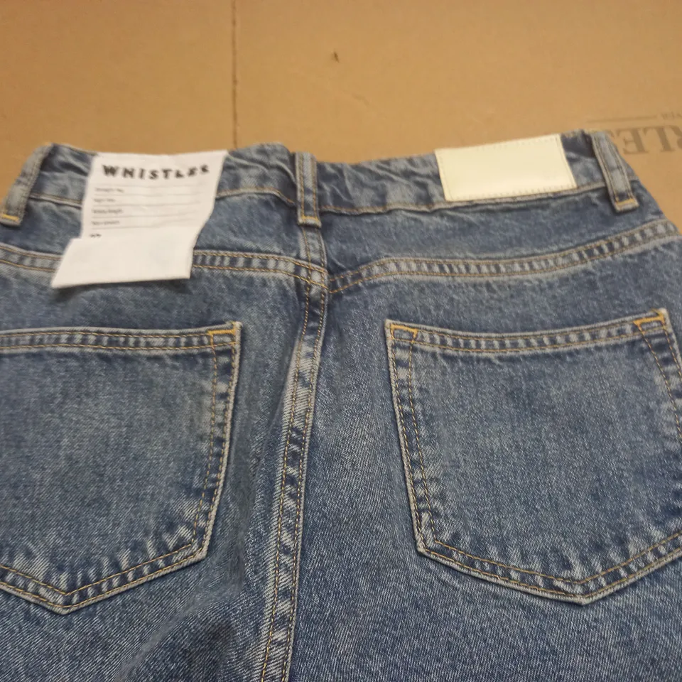 WHISTLES AUTHENTIC HOLLIE BUTTON JEANS - SIZE 27