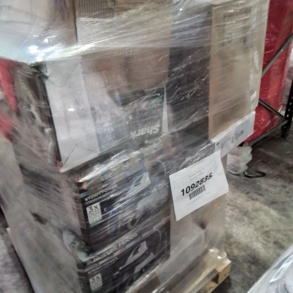 PALLET OF APPROXIMATELY 31 UNPROCESSED RAW RETURN HOUSEHOLD AND ELECTRICAL GOODS TO INCLUDE;