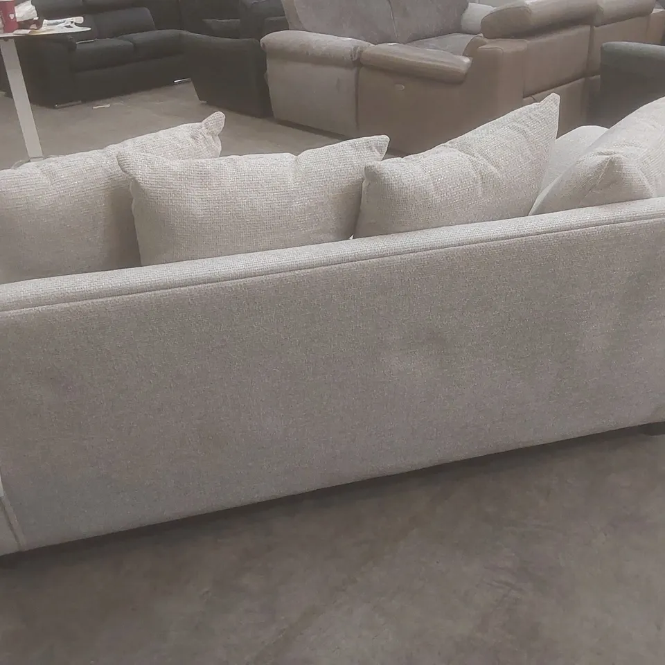 DESIGNER DURY 3 SEATER CHUNKY WEAVE SOFA