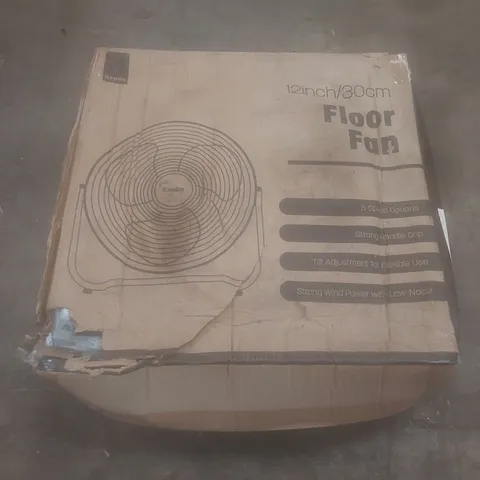 BOXED KEPLIN 12" FLOOR FAN