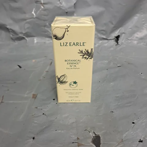BOXED AND SEALED LIZ EARLE BOTANICAL ESSENCE N0 15 EAU DE PARFUM 50ML