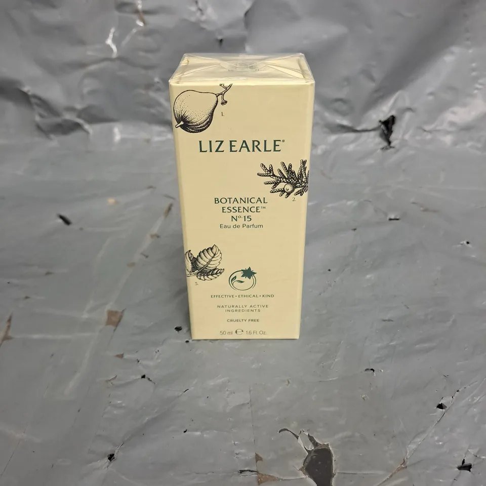 BOXED AND SEALED LIZ EARLE BOTANICAL ESSENCE N0 15 EAU DE PARFUM 50ML