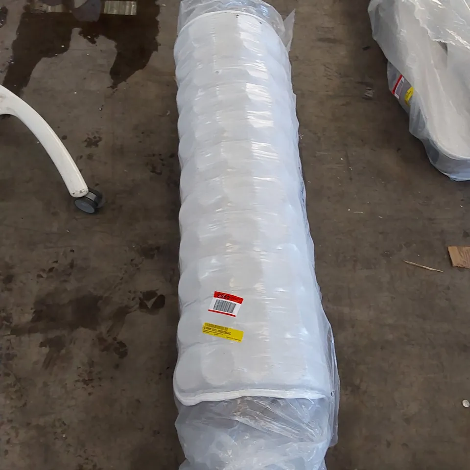 QUALITY ROLLED 120CM SMALL DOUBLE ADAMINE SERENITY COIL SPRING MATTRESS