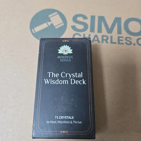 MINDFUL SOULS THE CRYSTAL WISDOM DECK – 71 CRYSTAL CARDS TO HEAL, MANIFEST & THRIVE