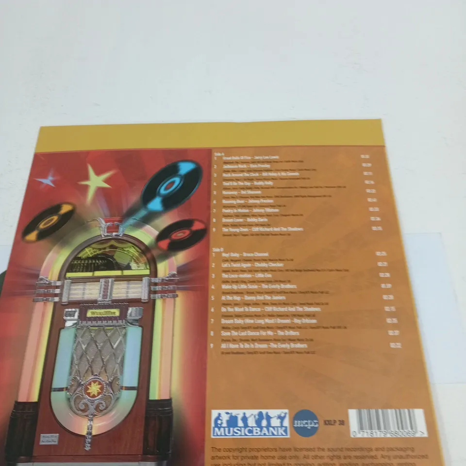 ROCK 'N' ROLL - JUKEBOX - VOLUME 1 (REMASTERED FOR VINYL)