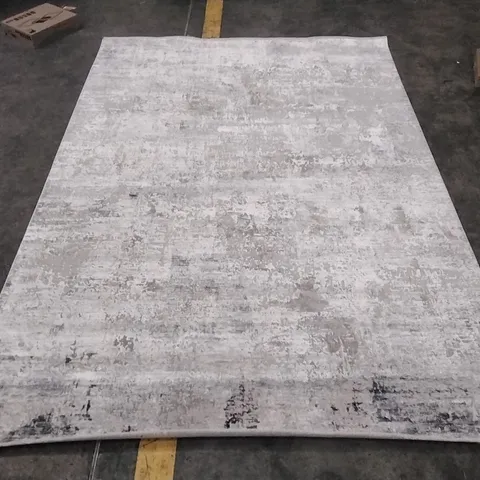 STONEGATE ABSTRACT GREY AREA RUG APPROXIMATELY 230X162CM 