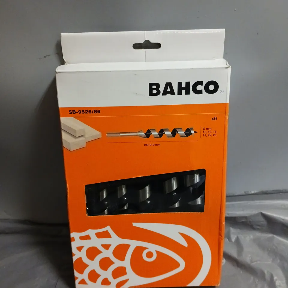 BAHCO SB-9526/S6 6-PIECE DRILL BIT SET