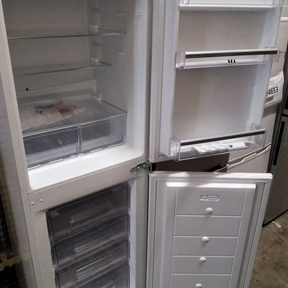 SIA 5050 INTEGRATED WHITE BUILT IN FRIDGE FREEZER - UNPROCESSED RAW RETURN