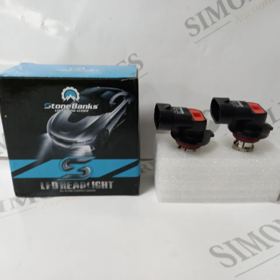 BOXED STONE BANKS LED HEADLIGHTS