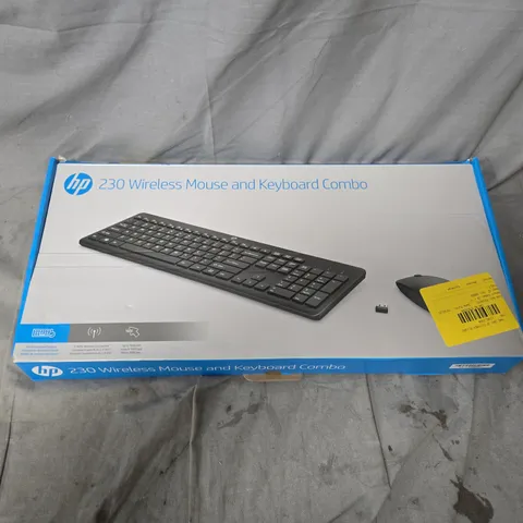 4 X HP 230 WIRELESS MOUSE AND KEYBOARD COMBO – BOXED