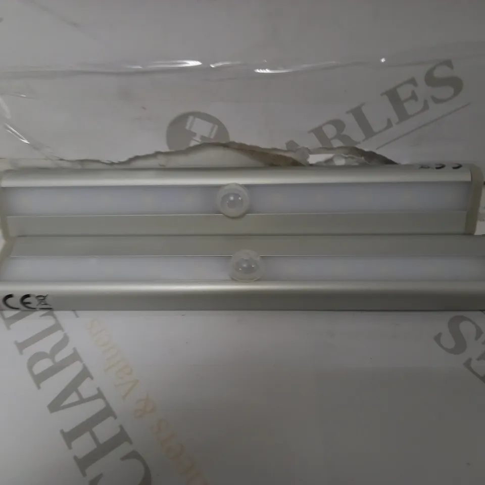 SFIXX BRUSHED ALUMINIUM PIR MOTION SENSOR LIGHTS