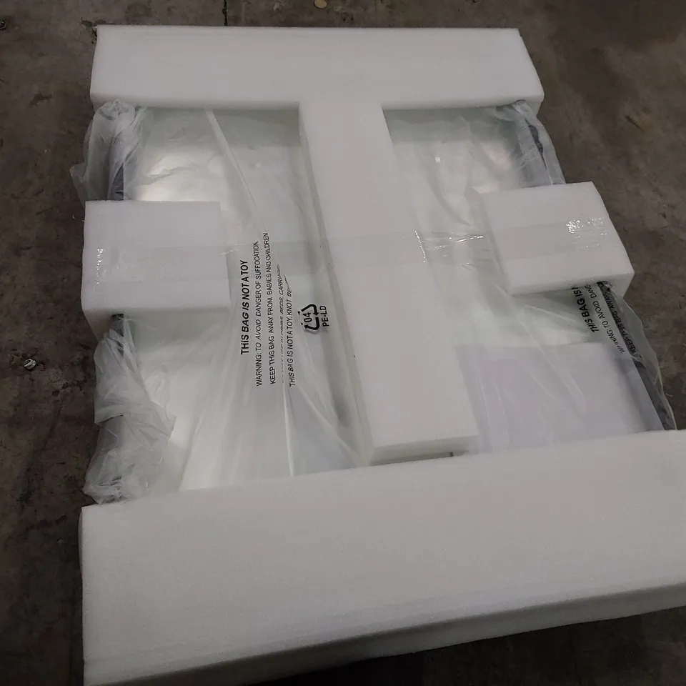 BOXED COOL WHITE LED BATHROOM MIRROR 