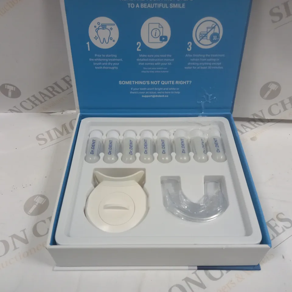 BOXED MR DENT LED TEETH WHITENING KIT