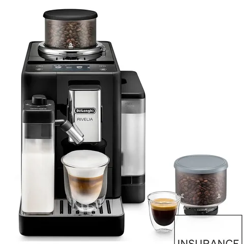 DELONGHI RIVELIA BEAN TO CUP COFFEE MACHINE EXAM440.55 - BLACK
