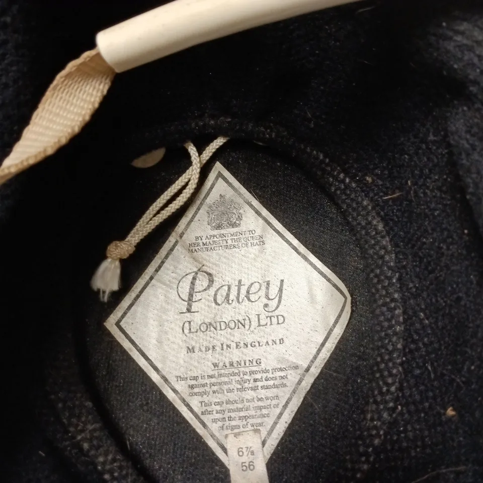 PATEY LONDON LTD GREEN HAT (UK SIZE 56) – MADE IN ENGLAND