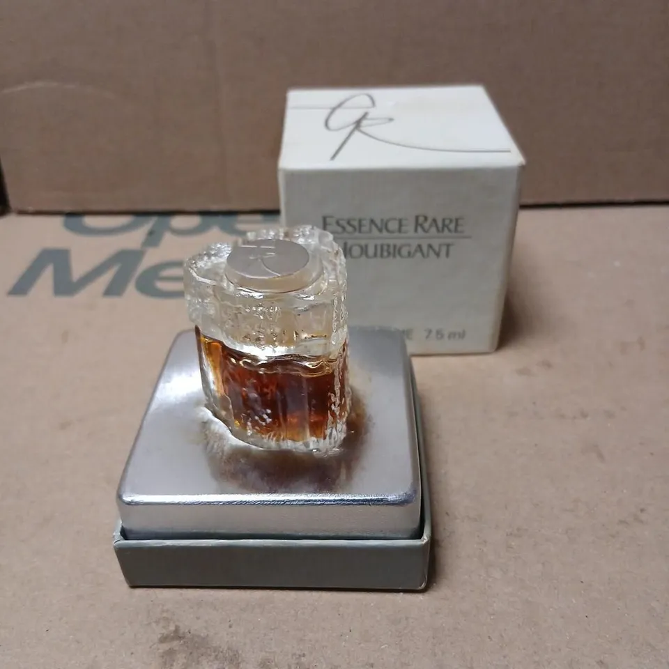 BOXED ESSENCE RARE HOUBIGANT THE PERFUME 7.5ML