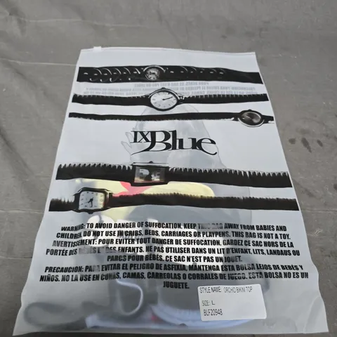 1X BLUE ORCHID BIKINI TOP – UK SIZE L