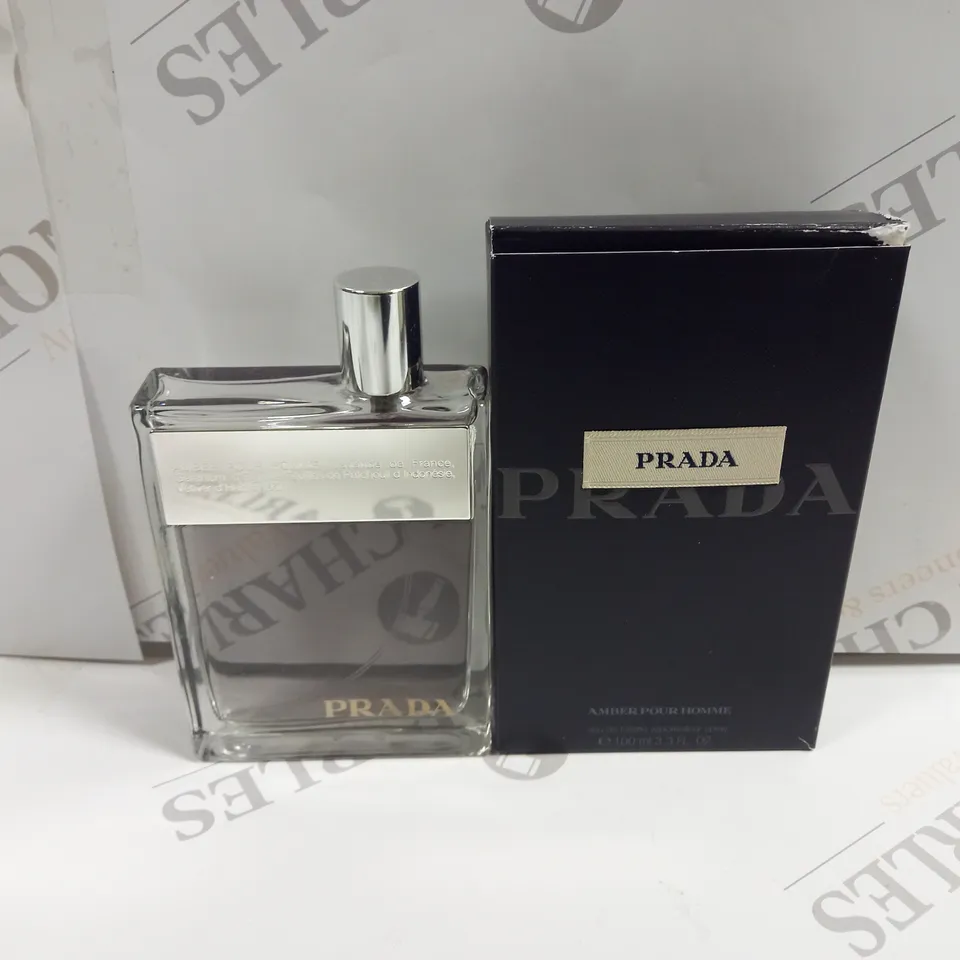 BOXED PRADA AMBER POUR HOMME EAU DE TOILETTE - 100ML
