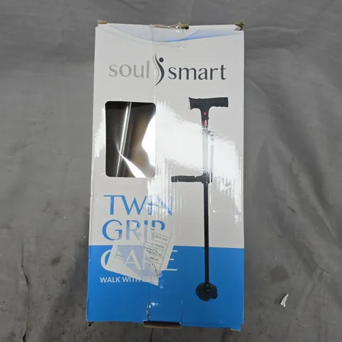 BOXED SOUL SMART TWIN GRIP CANE