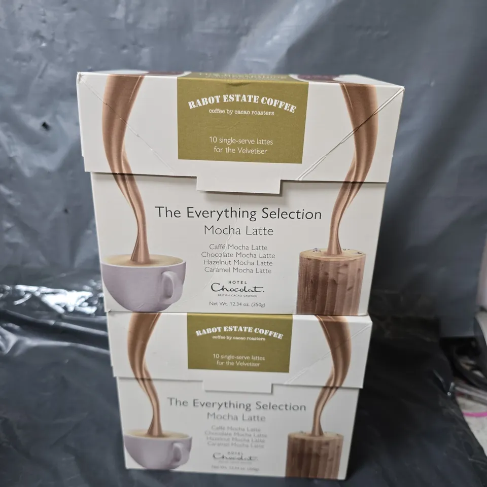 HOTEL CHOCOLAT THE EVERYTHING SELECTION - LATTE 10 X SINGLE SERVES (X2)