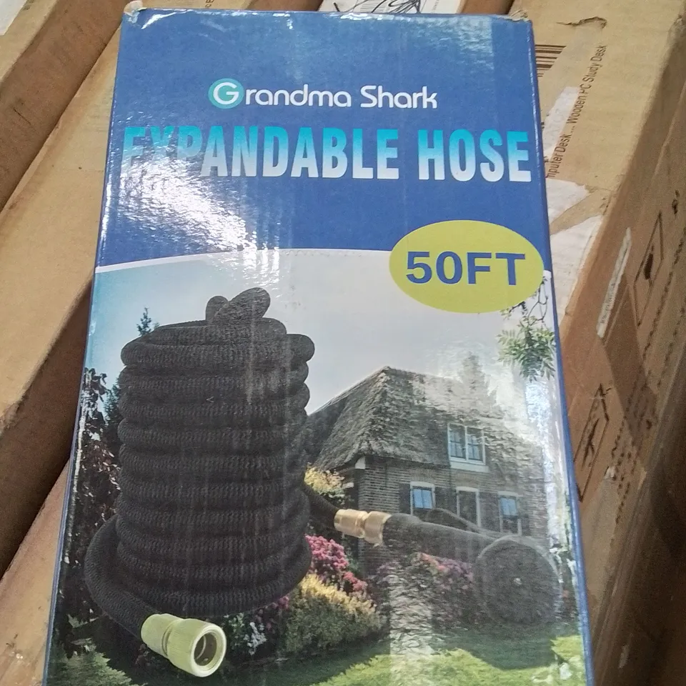 BOXED GRANDMA SHARK 50FT EXPANDABLE HOSE