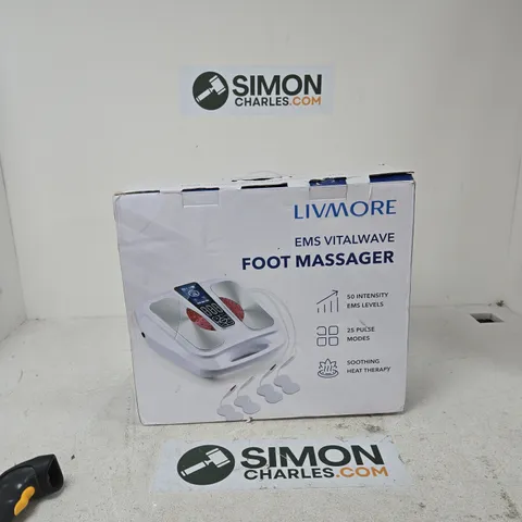 LIVMORE EMS VITALWAVE FOOT MASSAGER β BOXED