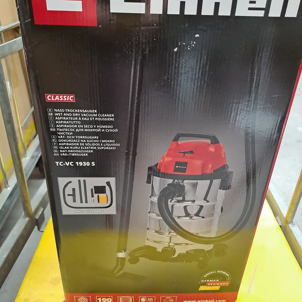 EINHELL WET AND DRY VACUUM CLEANER