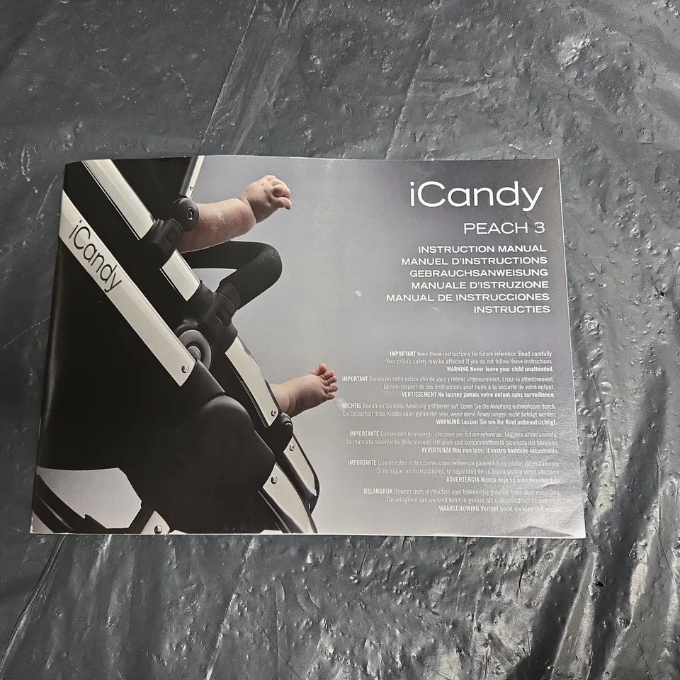 ICANDY PEACH 3 PUSHCHAIR - GREEN