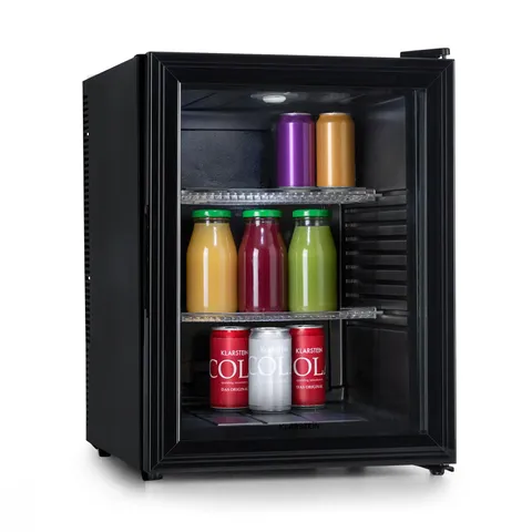 KLARSTEIN BROOKLYN 55CM 42L DRINKS FRIDGE WITH GLASS DOOR​ BLACK