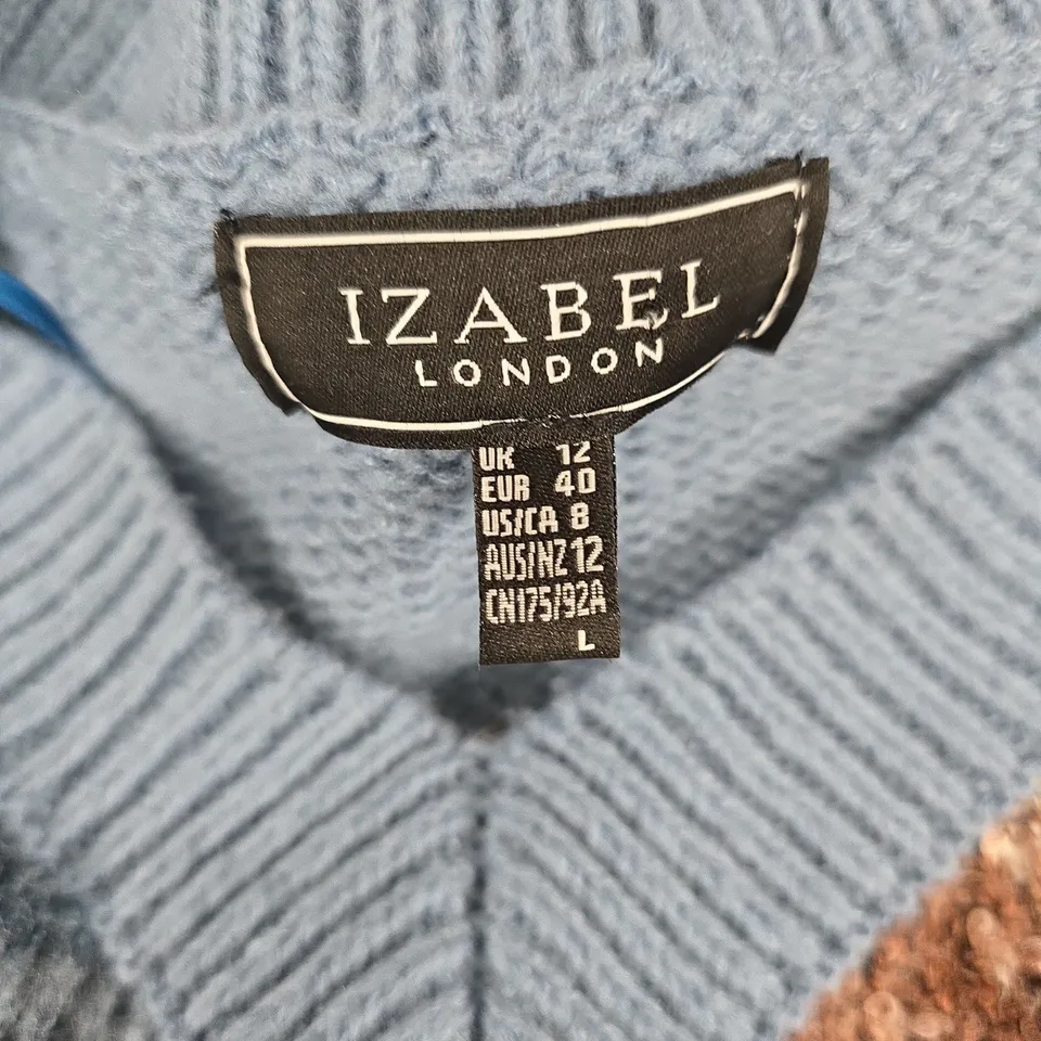 IZABEL LONDON KNIT SWEATER – UK 12 