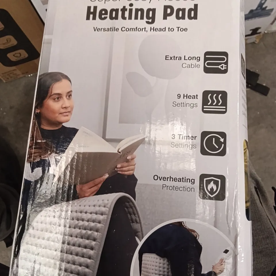 BOXED KEPLIN SUPER COSY FLEECE HEATING PAD