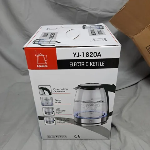 AQUABOIL YJ-1820A ELECTRIC KETTLE – BOXED