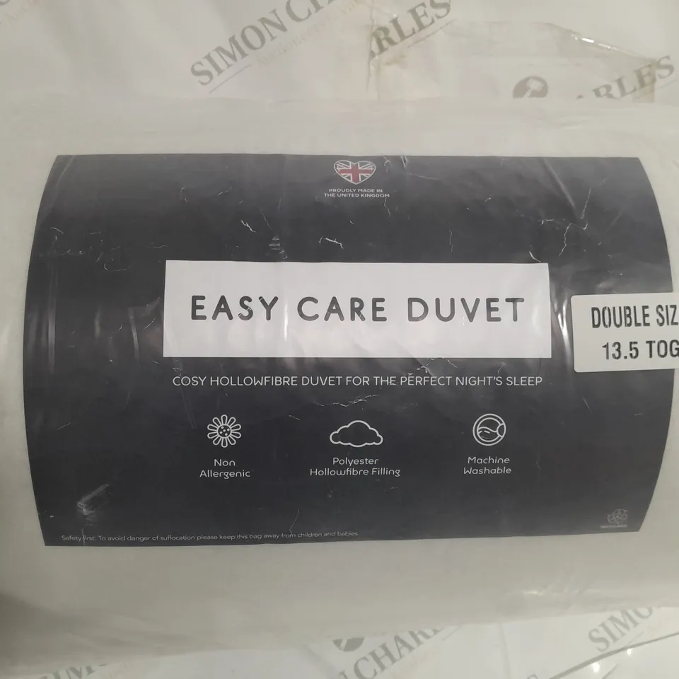 EASY CARE DUVET SIZE DOUBLE - 13.5 TOG