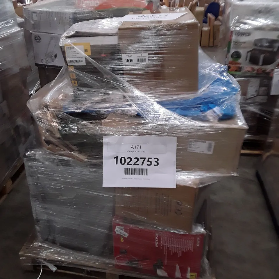PALLET OF APPROXIMATELY 17 ASSORTED HOUSEHOLD & ELECTRICAL ITEMS INCLUDING