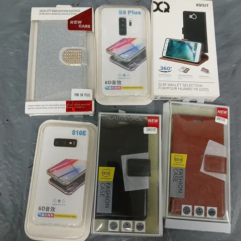 APPROXIMATELY 70 ASSORTED PHONE CASES IN VARIOUS MODELS AND STYLES
