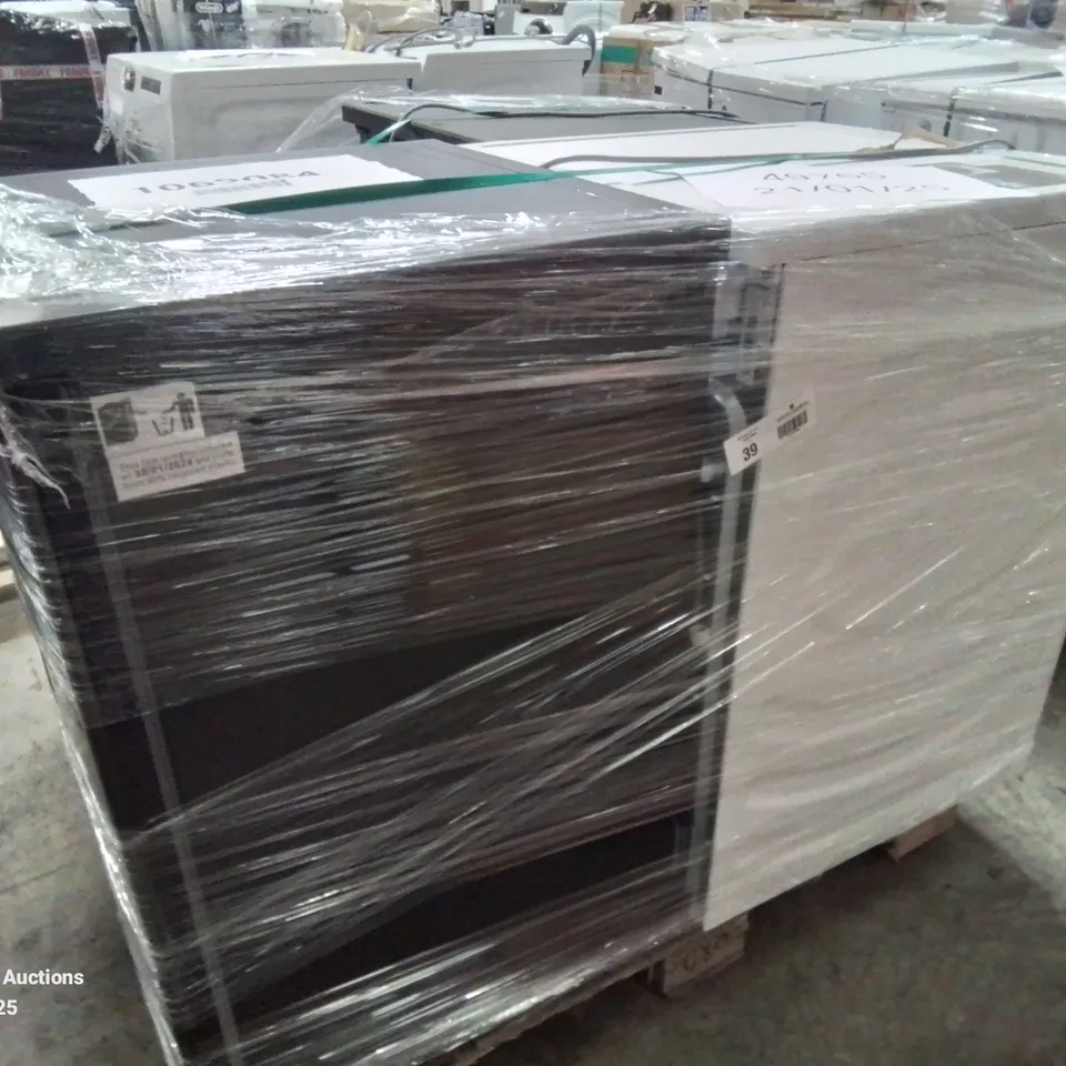 PALLET OF APPROXIMATELY 4 UNPROCESSED RAW RETURN WHITE GOODS TO INCLUDE;