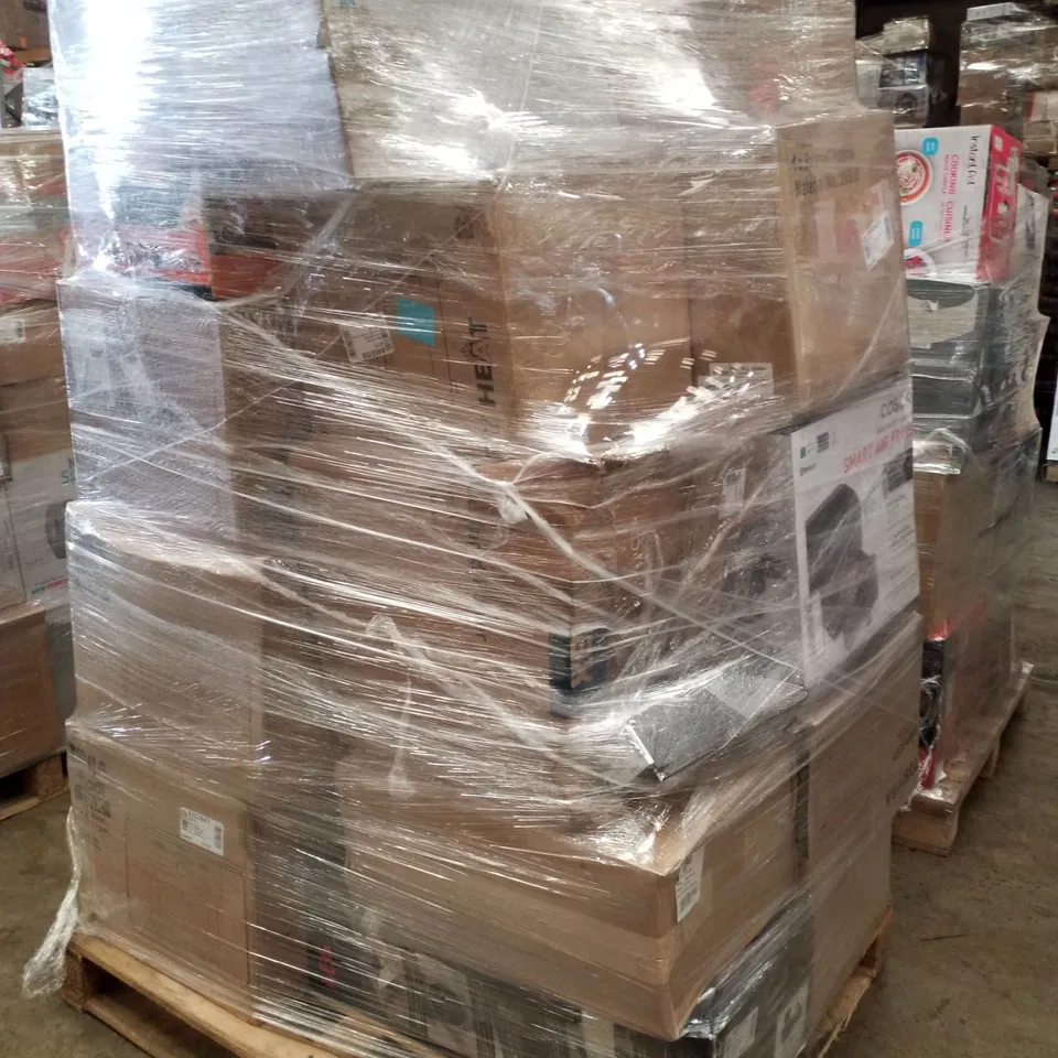 PALLET OF APPROXIMATELY 26 UNPROCESSED RAW RETURN HOUSEHOLD AND ELECTRICAL GOODS TO INCLUDE;