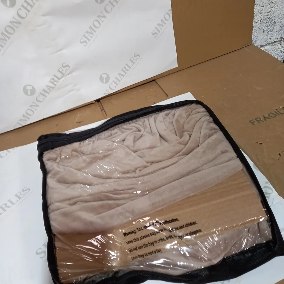 BROWN TUB CHAIR SLIP COVER