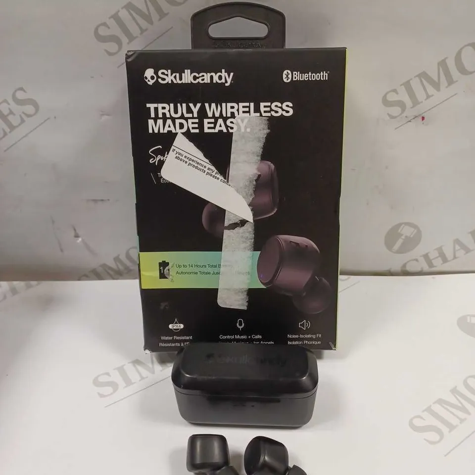 SKULLCANDY SPOKE TRULY WIRELESS EARPHONES 