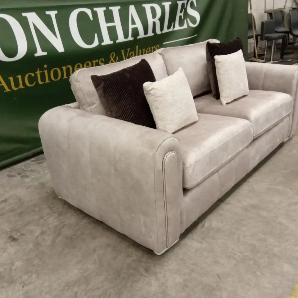 AMARA 2 SEATER SOFA - STONE RRP £1199